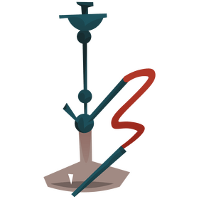 Hookah shisha clipart