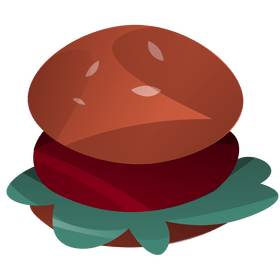 Hamburger cartoon clipart
