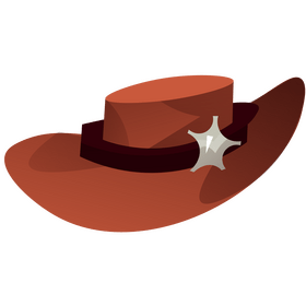 Cowboy hat clipart