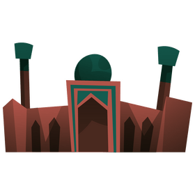 Uzbekistan Samarkand temple Registan clipart