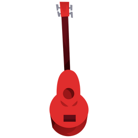 Cuatro guitar clipart