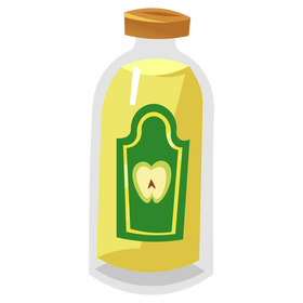 Apple juice clipart