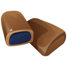 Blackberry cookies clipart