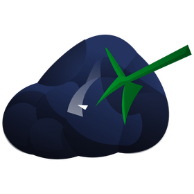 Blackberry clipart