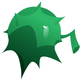 Chestnut shell clipart