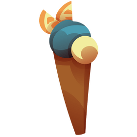 Free ice cream cone clipart