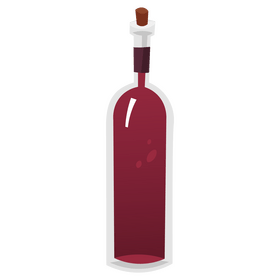 Grapes red wine clipart