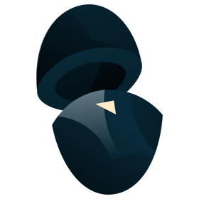 Black olive cut clipart