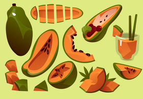 Papaya vector
