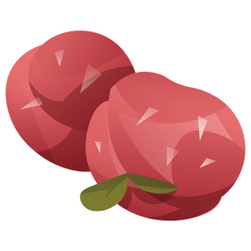 Peaches fruit clipart