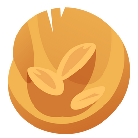 Peanut cookie clipart