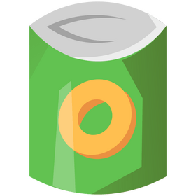 Pineapple can clipart