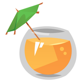 Pineapple juice clipart