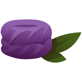 Plum marshmallow clipart