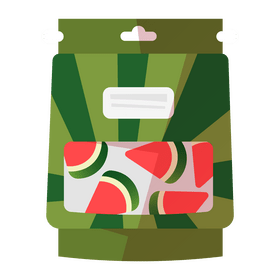 Watermelon candy clipart