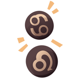 July zodiac signs, cancer zodiac, leo zodiac clipart