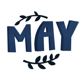 May cartoon clipart