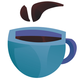 Cartoon coffee clipart