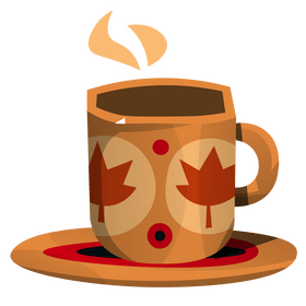 Free autumn mug clipart