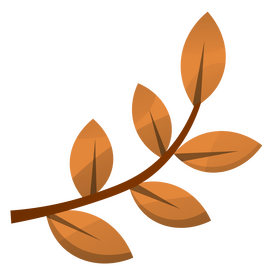 Autumn fall branch clipart