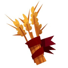 Wheat cartoon drawing clipart