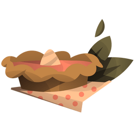 Thanksgiving pie clipart
