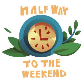 Halfway to the weekend, wednesday clipart