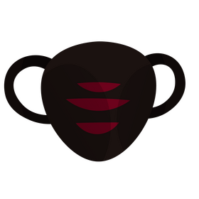 Face mask respirator clipart