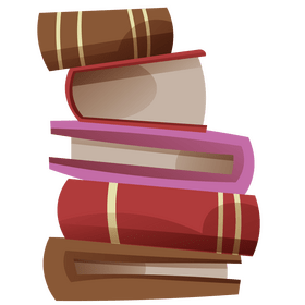 Isolation routine books clipart