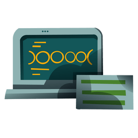 Science computer clipart