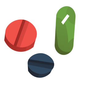 Medicine pills clipart