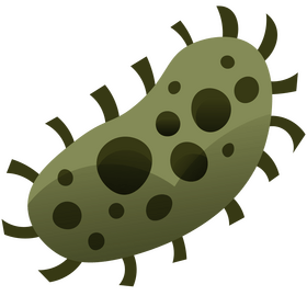 Virus cell clipart