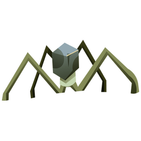 Virus germ cartoon clipart