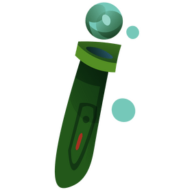 Cartoon alien sword clipart