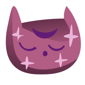 Cartoon space cat clipart