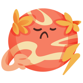 Cute jupiter free clipart