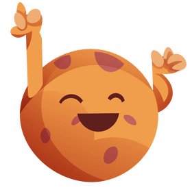 Happy mercury smiling emoji clipart