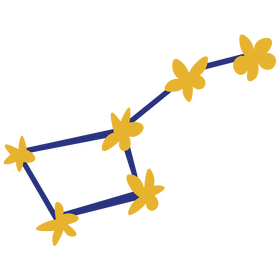 Star constellation free clipart