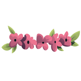 Free floral wreath clipart