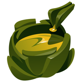 Artichoke stuffed clipart