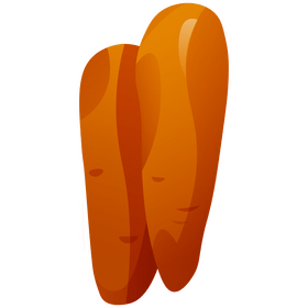 Free carrot vegetable png clipart