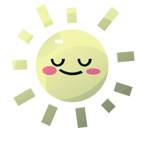 Sun illustration clipart