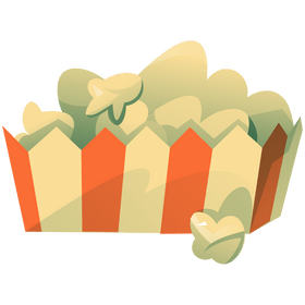 Corn popcorn clipart
