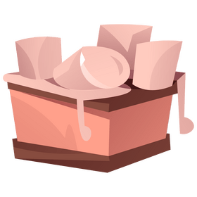 Sweet potato marshmallow clipart