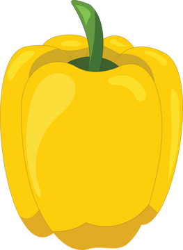 Yellow Bell Pepper clipart