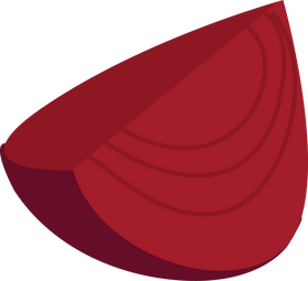 Beet Slice clipart