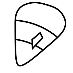 Cartoon candy corn black and white clipart