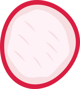 Radish Slice clipart