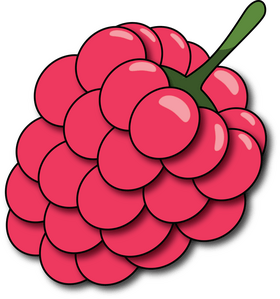 Raspberry clipart
