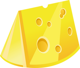 Cheese Piece clipart
